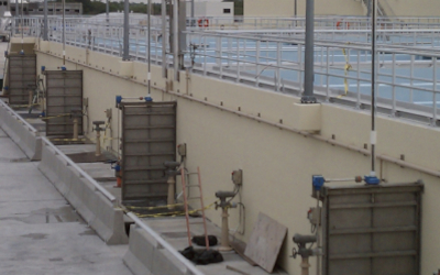 Multiple Model 7536 Aluminum Slide Gates in use image