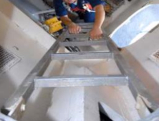 Vertical ladder image